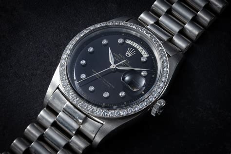 rolex day-date 6612-b 41mm platinum for sale|rolex day date diamonds.